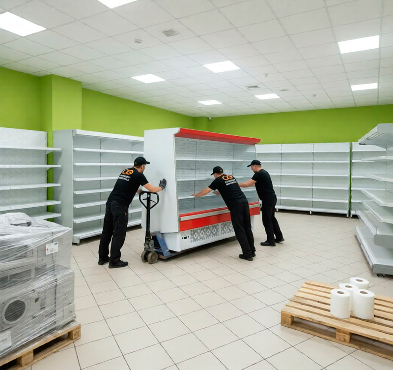 Переезд магазина в Красновишерске